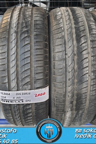 205 55 R 16 PIRELLI CP1 91V * 2014 * 4 ADET * CYL3464 **