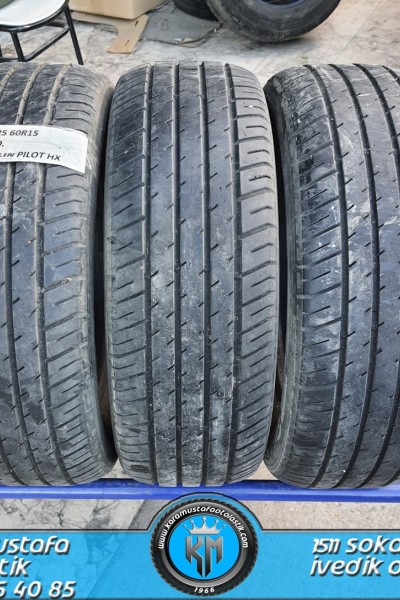 225 60 R 15 MICHELIN PILOT 96V * 2009 * 3 ADET *  CYL3498