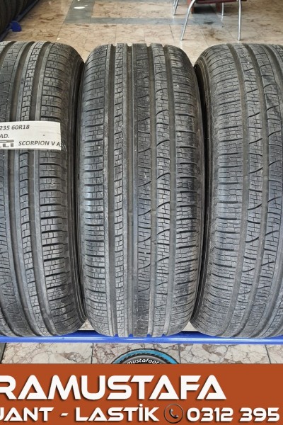 235 60 R 18 PIRELLI SCORPION VERDE AS 107V * 2012* 3 ADET * CYL3508 **