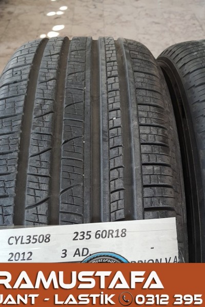 235 60 R 18 PIRELLI SCORPION VERDE AS 107V * 2012* 3 ADET * CYL3508 **