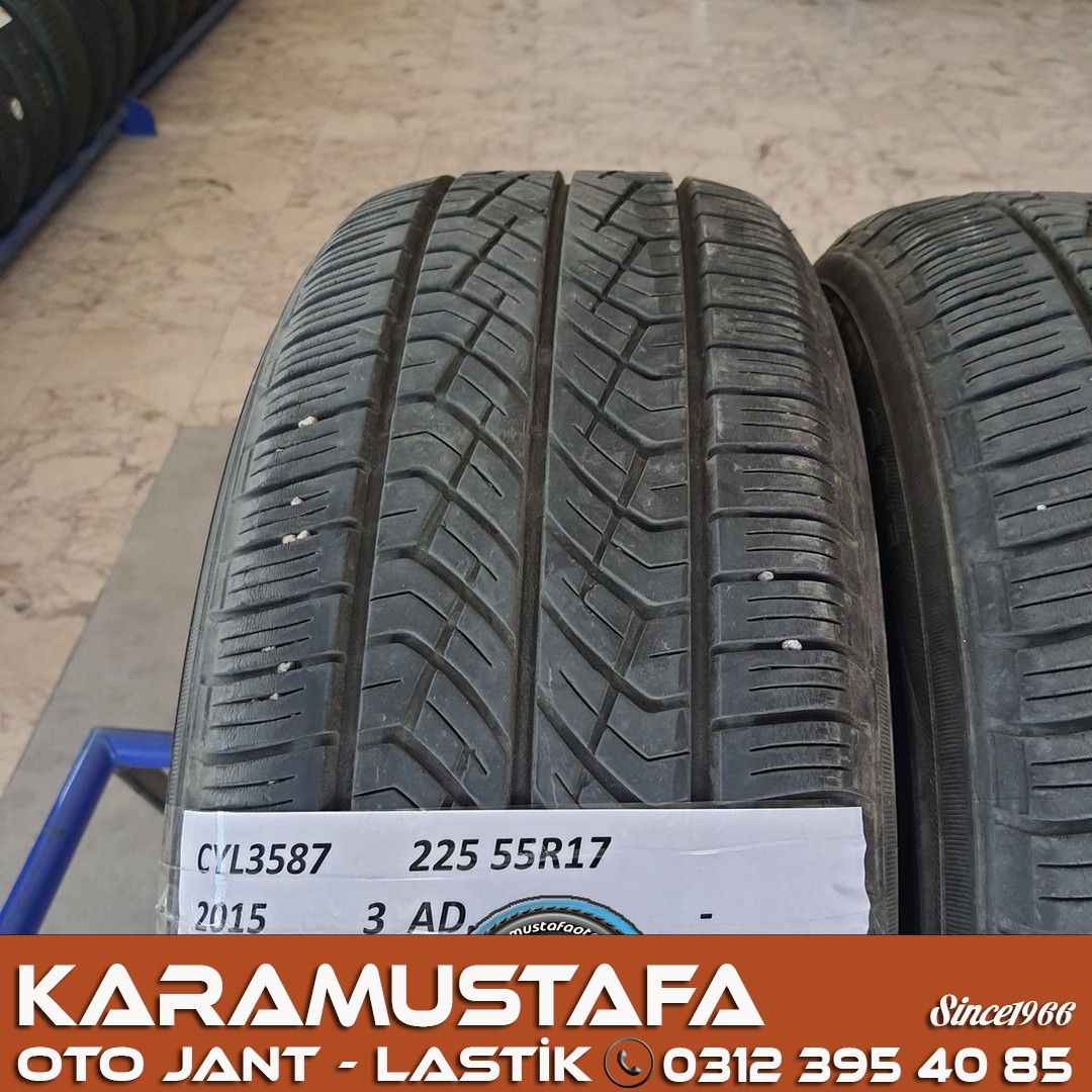 225 55 R 17  YOKOHOMA GEOLANDER * 2015 * 1 ADET * CYL3587 **