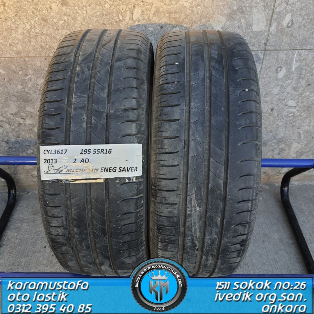 195 55 R 16 MICGHELIN ENERGY SAVER 87T * 2013 * 2 ADET * CYL3617
