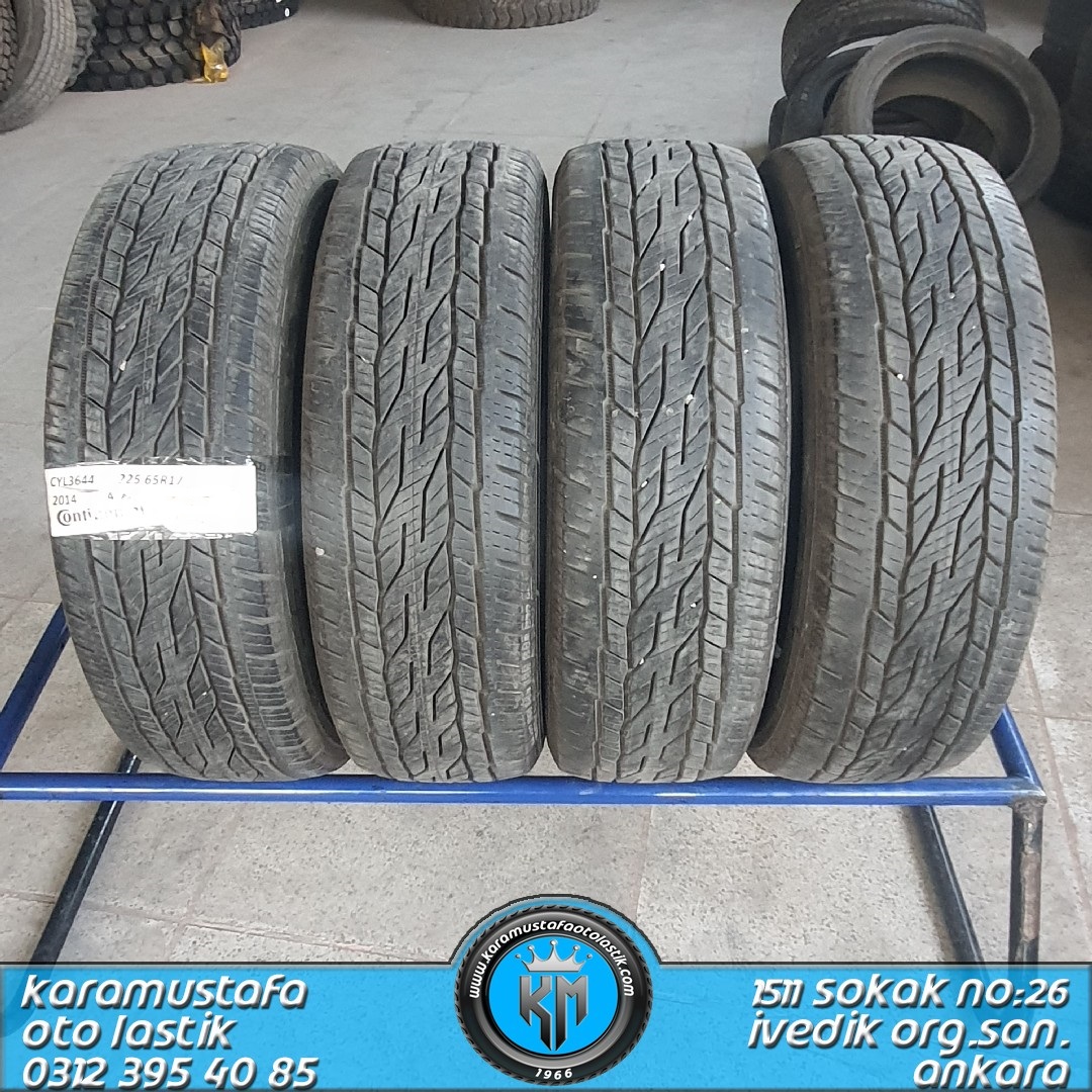 225 65 R 17 CONTINENTAL CCC LX2 102H * 2014 * 4 ADET * CYL3644