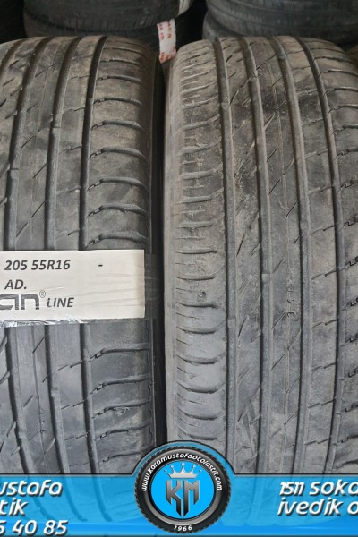 205 55 R 16 NOKIAN LINE 91V * 2016 * 4 ADET * CYL3659 **