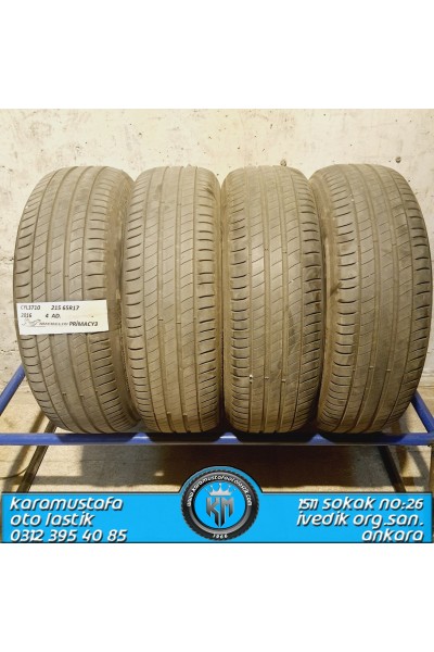 215 65 R 17 MICHELIN PRIMACY3 99V * 2016 * 4 ADET * CYL3710 **