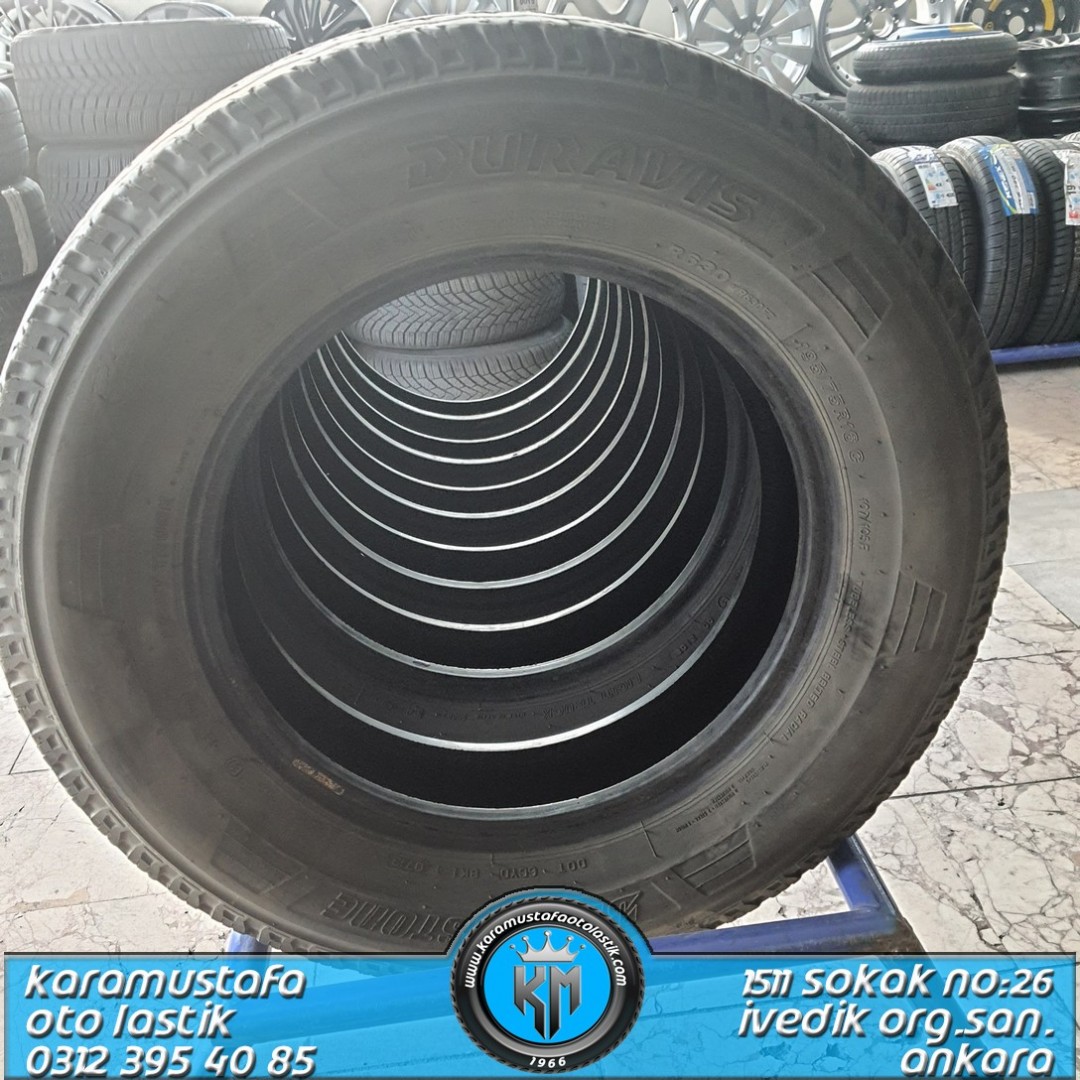 195 75 R 16 BRIDGESTONE DURAVIS * 2013 * 6 ADET * CYL3733