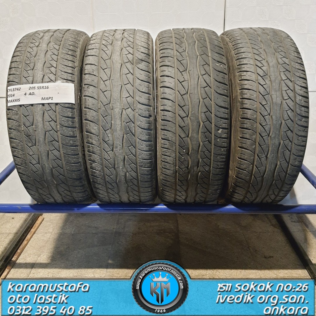 205 55 R 16 MAXXIS MAP1 91V * 2014 * 4 ADET * CYL3742