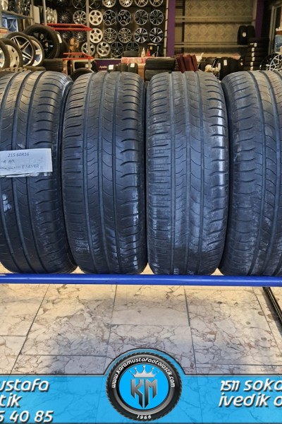 215 60 R 16 MICHELIN ENERGY SAVER 93H * 2011 * 4 ADET * CYL3785 **