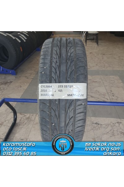 195 55 R 15 MARSHALL MATRSC FX * 2016 * 1 ADET * CYL3803 **