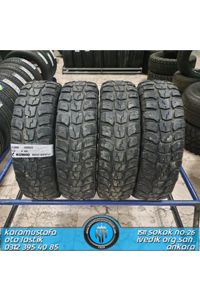 195 R 15 KUMHO ROAD WENTURE * 2014 * 4 ADET * CYL3868 **