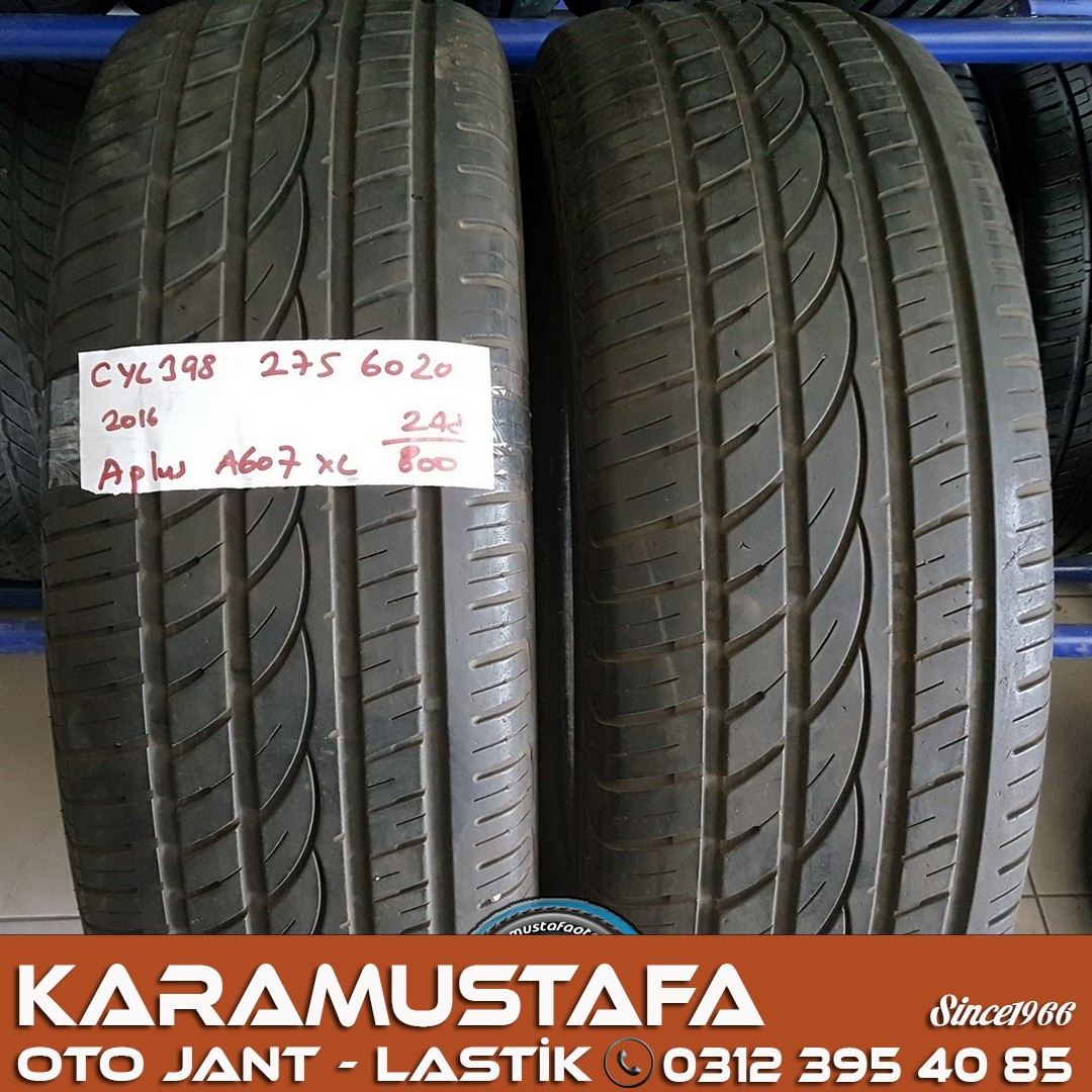 275 60 R 20 APLUS A607 XL * 119Y * 2016 * 2 ADET * CYL398