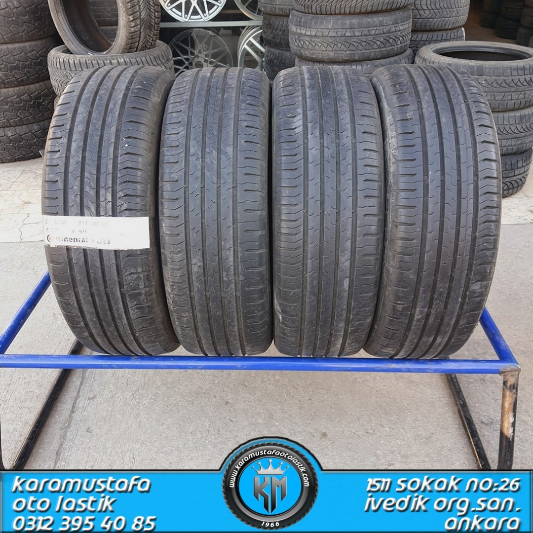 215 60 R 17 CONTINENTAL CEC5 96H * 2017 * 4 ADET * CYL4030