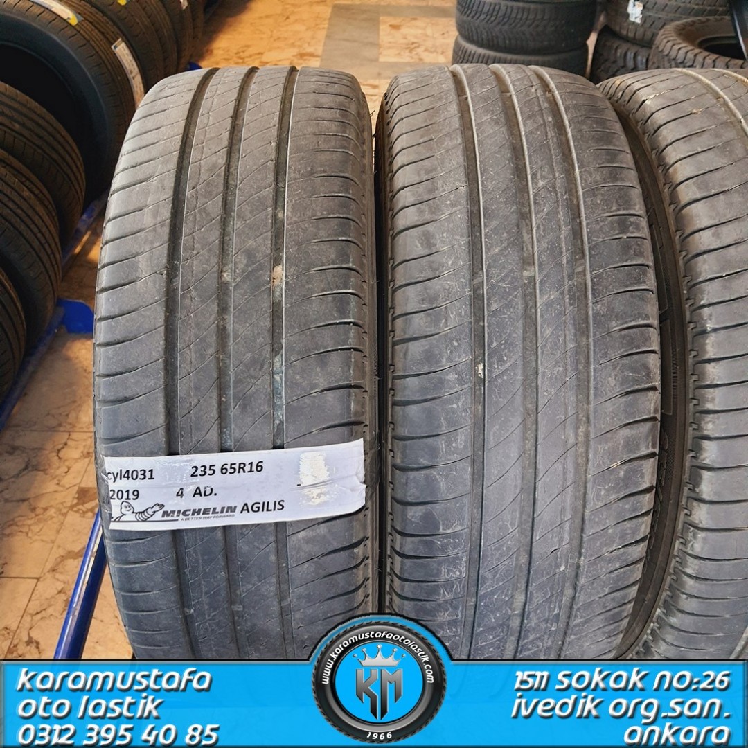 235 65 R 16 MICHELIN AGILIS * 2019 * 4 ADET * CYL4031