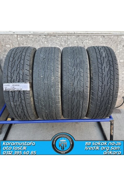 255 60 R 18 CONTINENTAL CCC LX2 112T * 2017 * 4 ADET * CYL4059 **