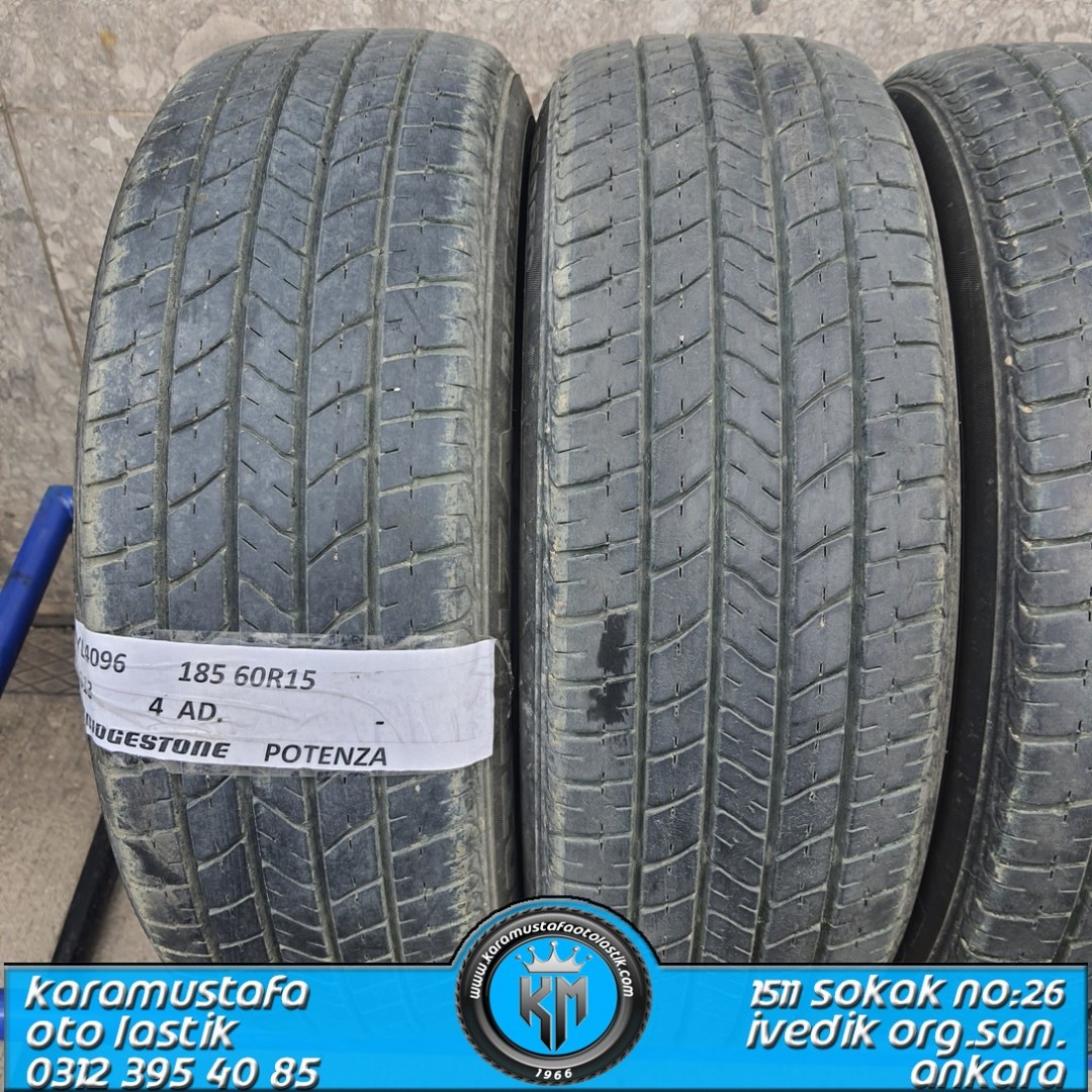 185 60 R 15 BRIDGESTONE POTENZA RE80 84H * 2013 * 4 ADET * CYL4096