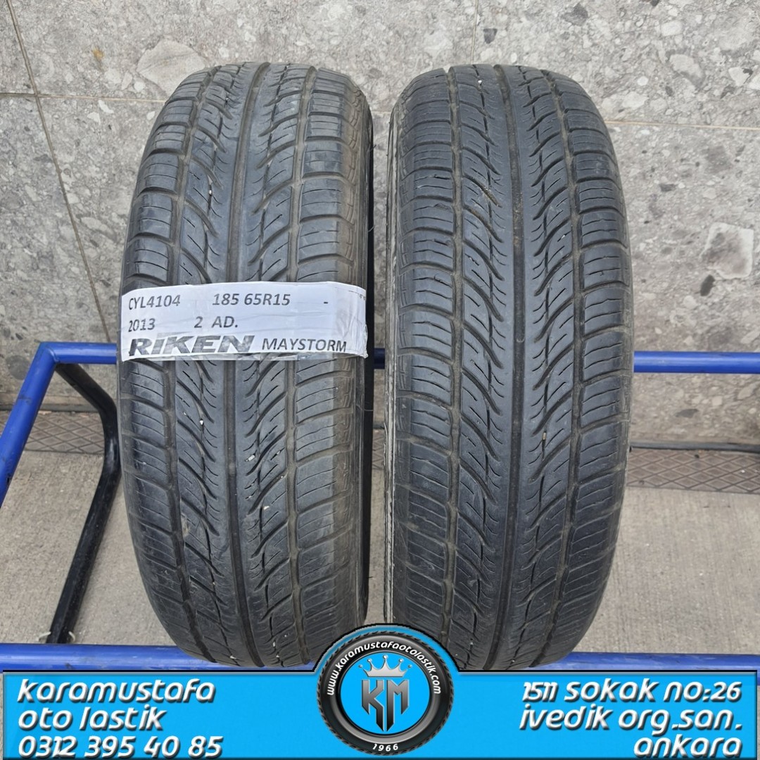 185 65 R 15 RIKEN MAYSTROM2 88T * 2013 * 2 ADET * CYL4104