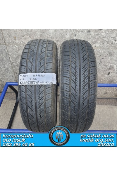 185 65 R 15 RIKEN MAYSTROM2 88T * 2013 * 2 ADET * CYL4104 **