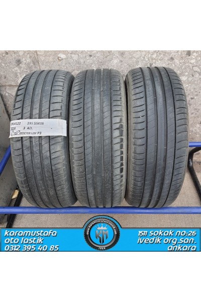 195 55 R 16 MICHELIN PRIMACY3 87V * 2018 * 2 ADET * CYL4122 **
