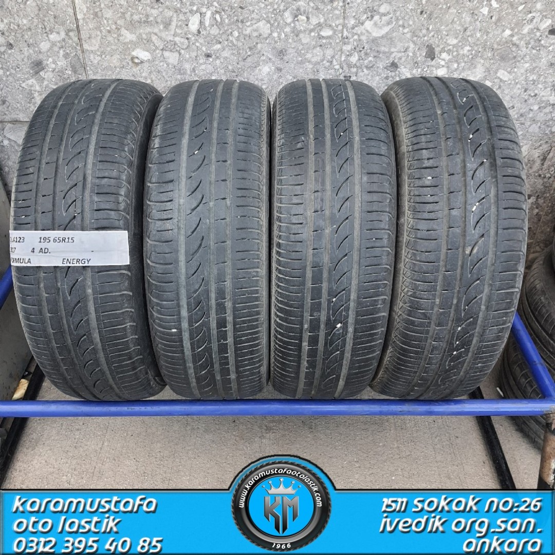 195 65 R 15 FORMULA ENERGY 91H * 2017 * 4 ADET * CYL4123