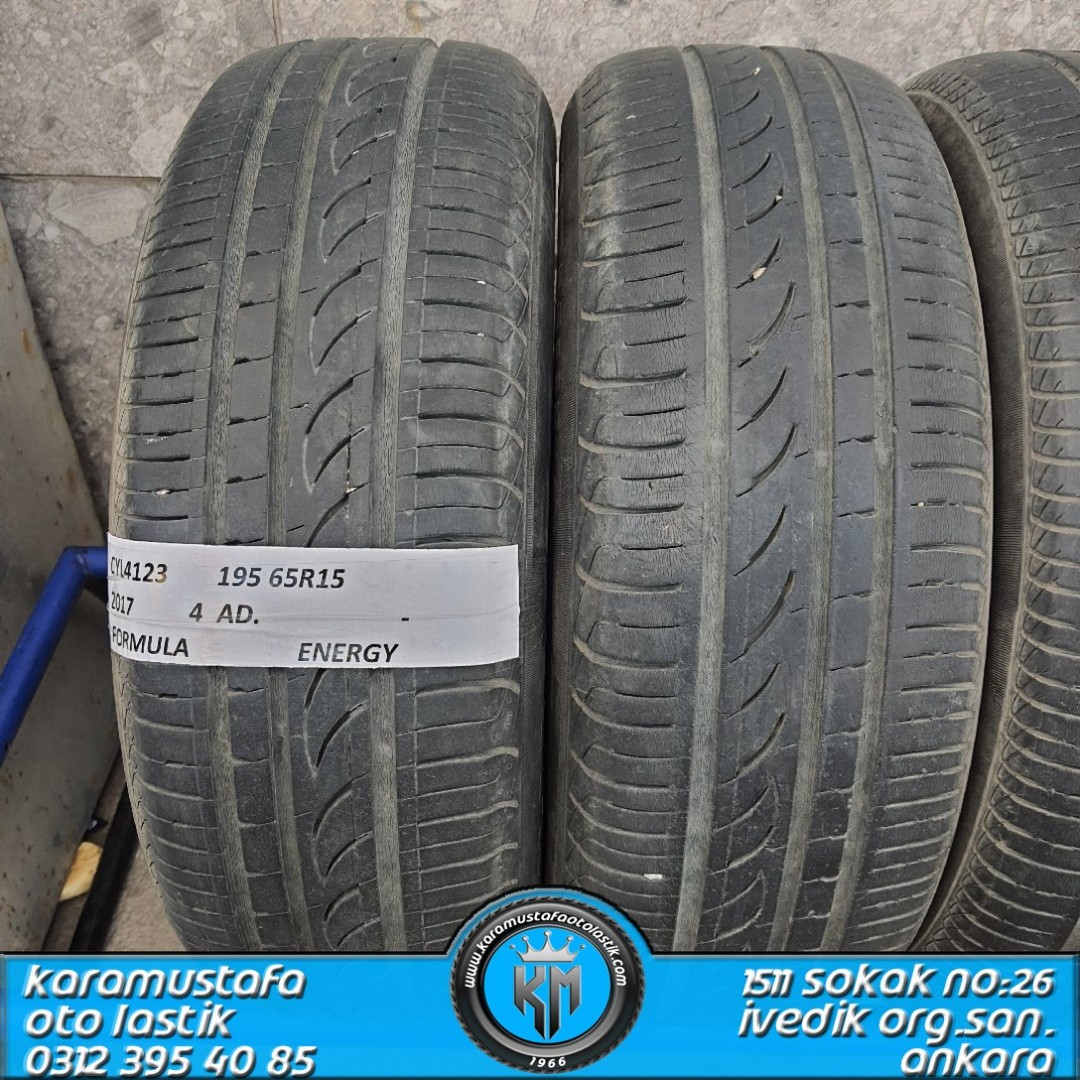 195 65 R 15 FORMULA ENERGY 91H * 2017 * 4 ADET * CYL4123