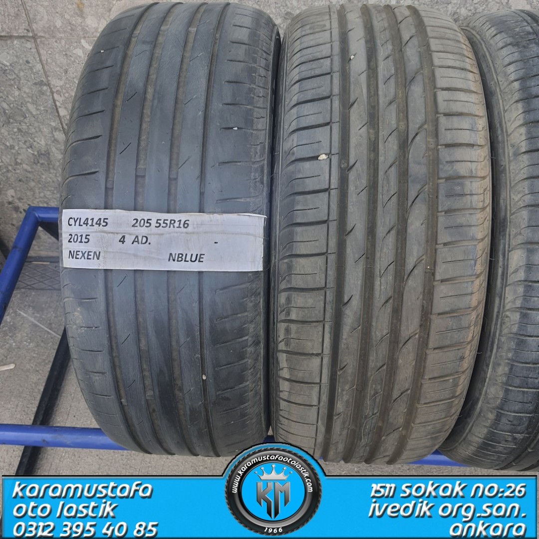 205 55 R 16 NEXEN NBLUE 91V * 2015 * 4 ADET * CYL4145
