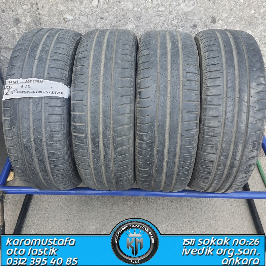 205 60 R 16 MICHELIN ENERGY SAVER 92H * 2015 * 4 ADET * CYL4149