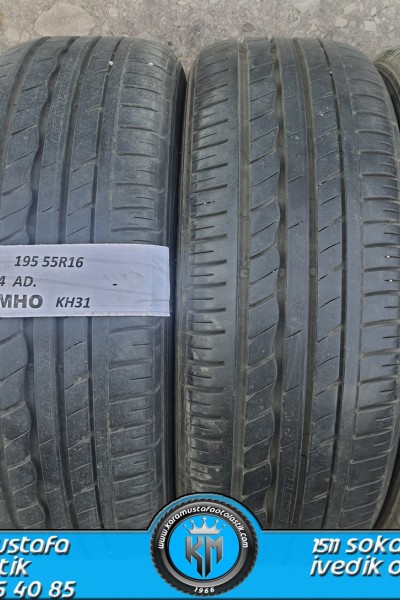 195 55 R 16 KUMHO KH31 87H * 2015 * 4 ADET * CYL4151 **