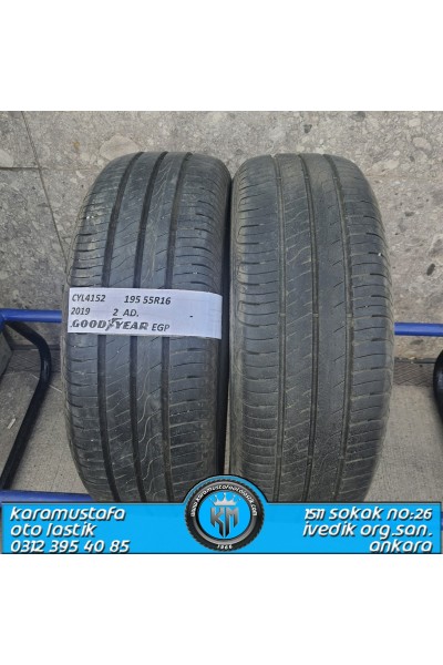195 55 R 16 GOODYERAR EGP 87H * 2019 * 2 ADET * CYL4152 **