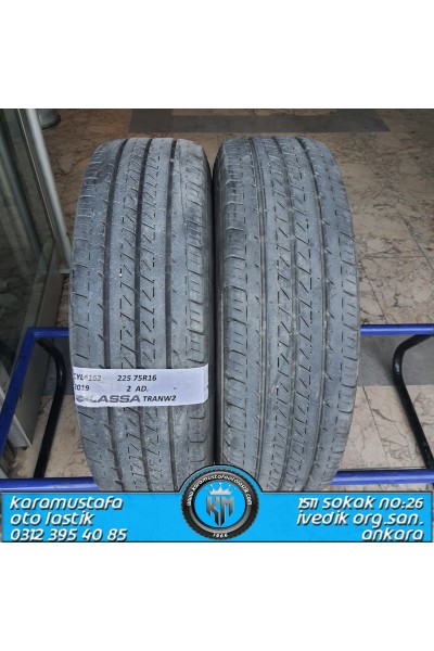 225 75 R 16 LASA TARNSWAY2 * 2019 * 4 ADET * CYL4162 **
