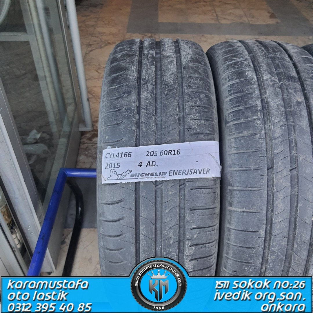 205 60 R 16 MICHELIN ENERGY SAVER 92H * 2015 * 4 ADET * CYL4166