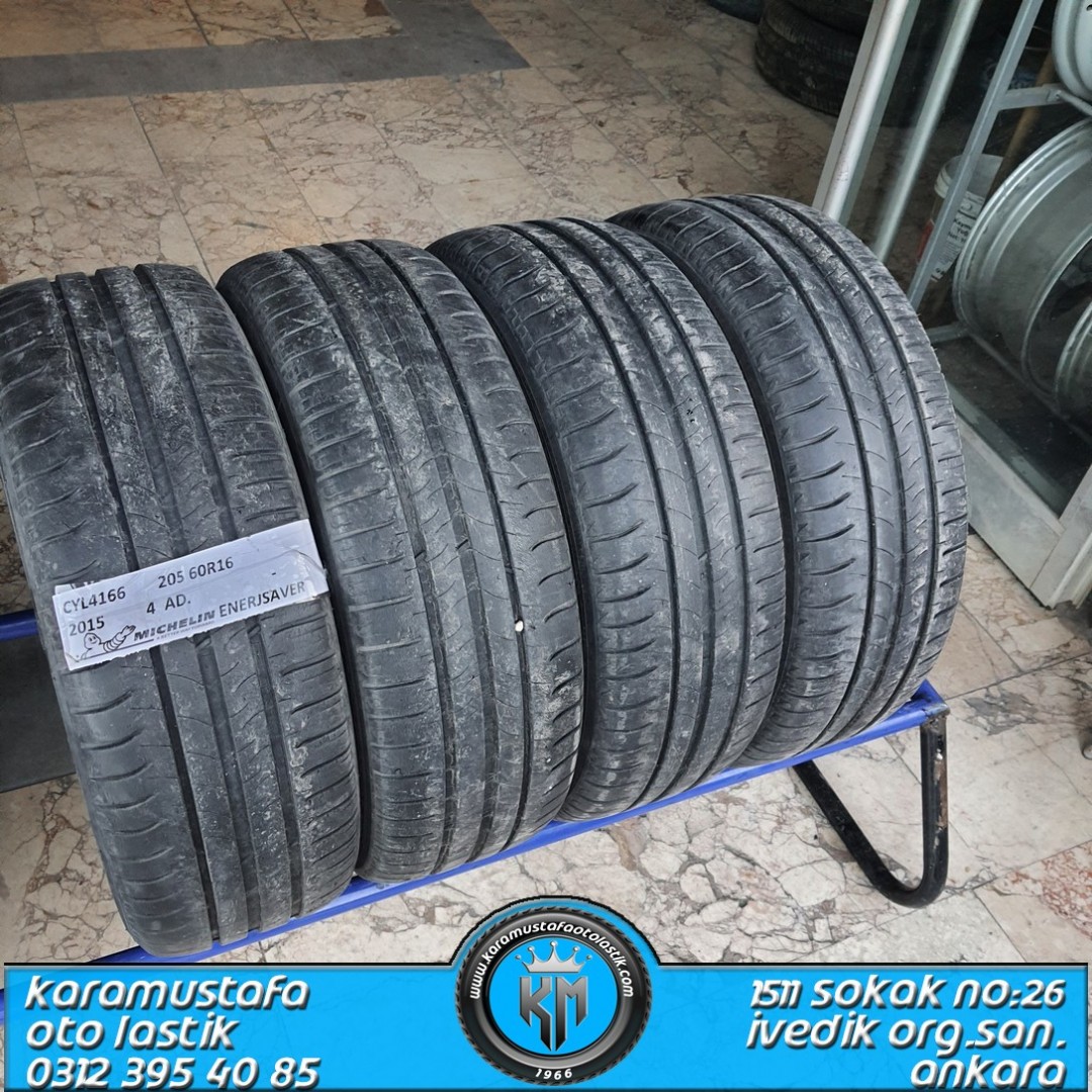 205 60 R 16 MICHELIN ENERGY SAVER 92H * 2015 * 4 ADET * CYL4166