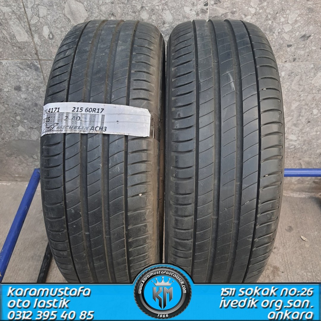 215 60 R 17 MICHELIN ACH3 96H * 2015 * 2 ADET * CYL4171