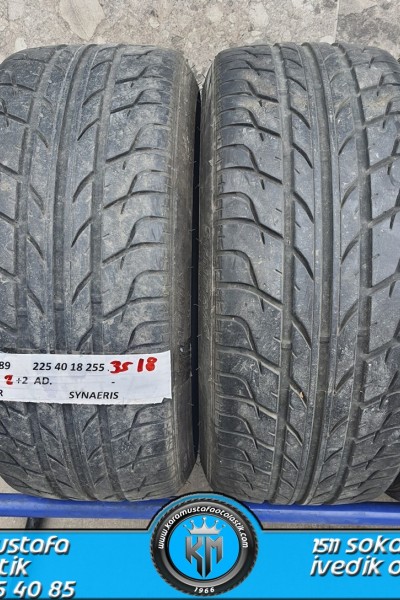 225 40 R 18 * 255 35 R 18 TIGAR SYNERIS 92V * 2014 * 4 ADET * CYL4189 **