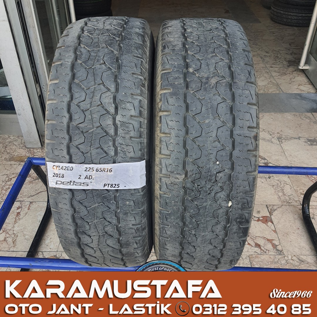 225 65 R 16 PETLAS PT825 * 2018 * 2 ADET * CYL4280
