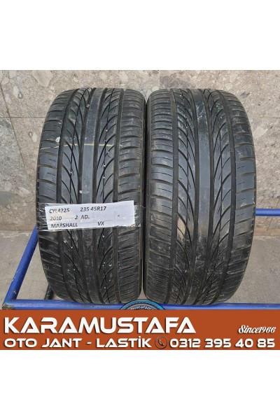235 45 R 17 MARSHALL VX * 2010 * 2 ADET * CYL4225