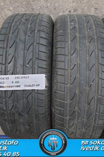 235 55 R 17 BRIDGESTONE DUELER HPSPORT 99V * 2013 * 4 ADET * CYL4243