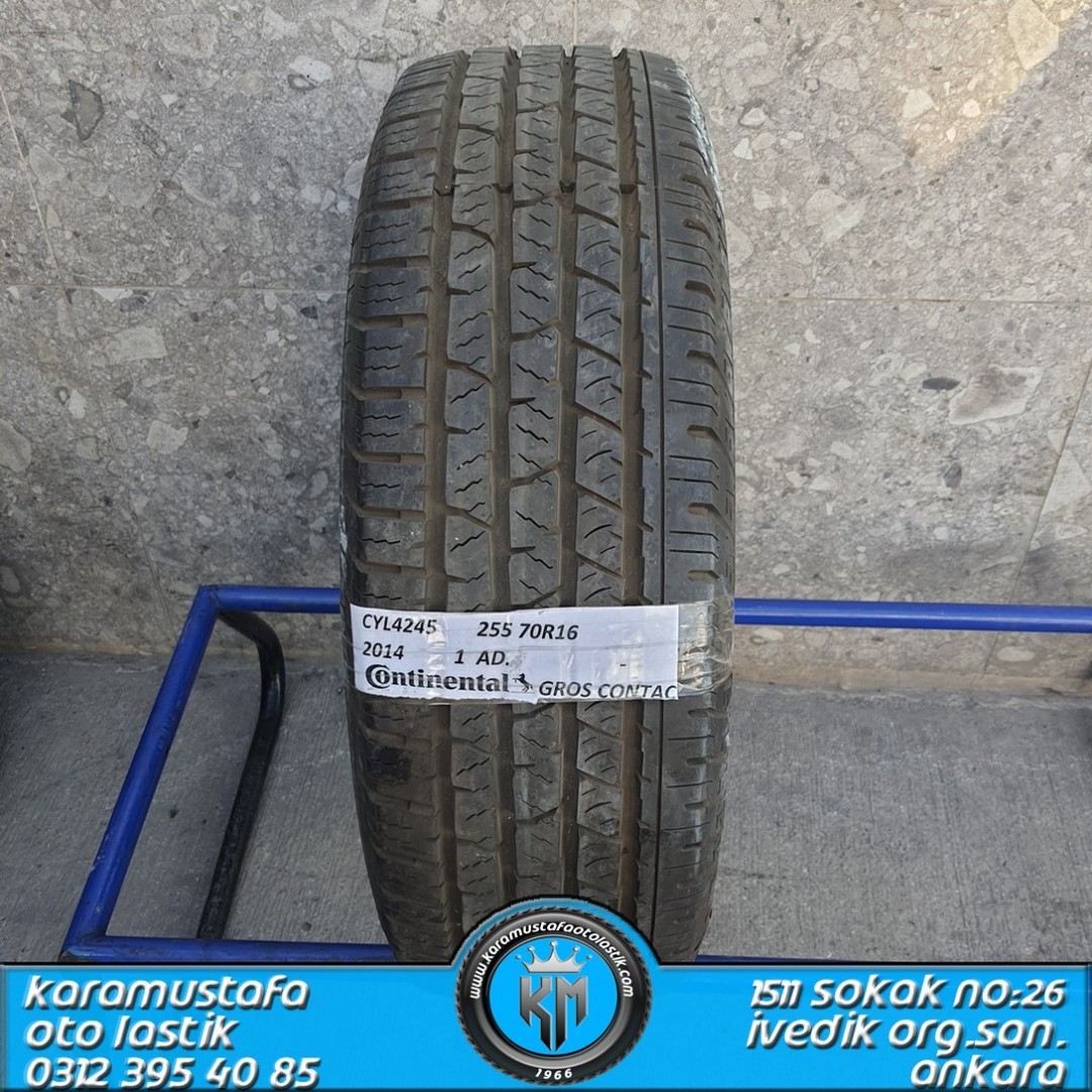 255 70 R 16  CONTINENTAL GROS CONTACT 111T FT-