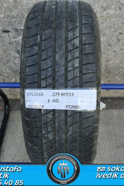 225 60 R 15 DUNLOP PT2000 96V * 1997 * 1 ADET * CYL4266 **