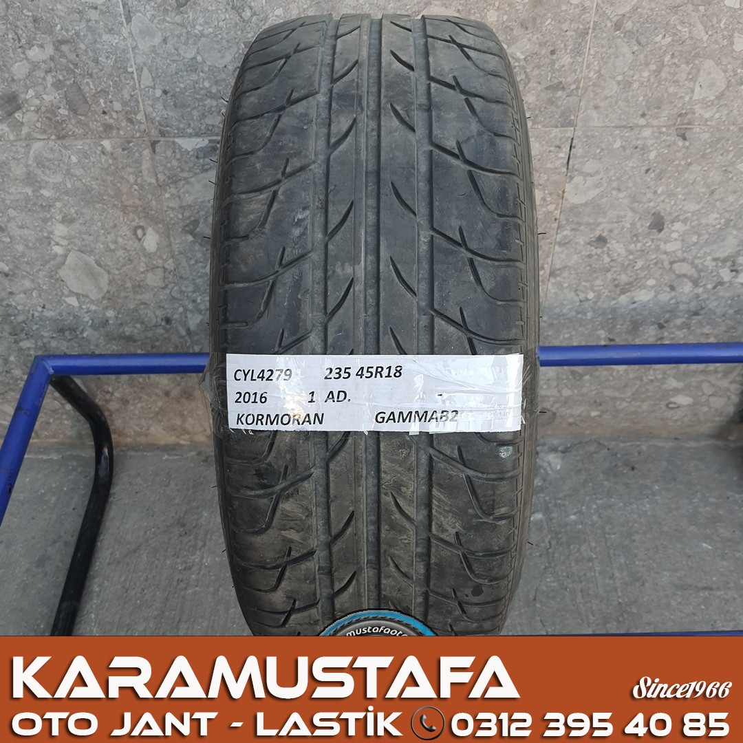 235 45 R 18 KORMORAN GAMMA B2 * 2016 * 1 ADET * CYL4279