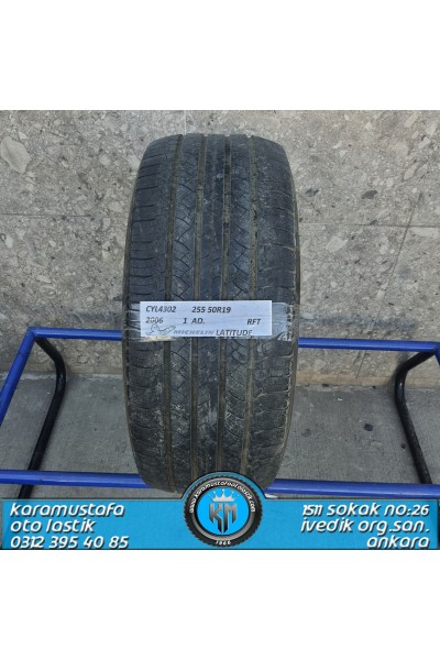 255 50 R 19 MICHELIN LATITUDE * 2006 * 1 ADET * CYL4302 **