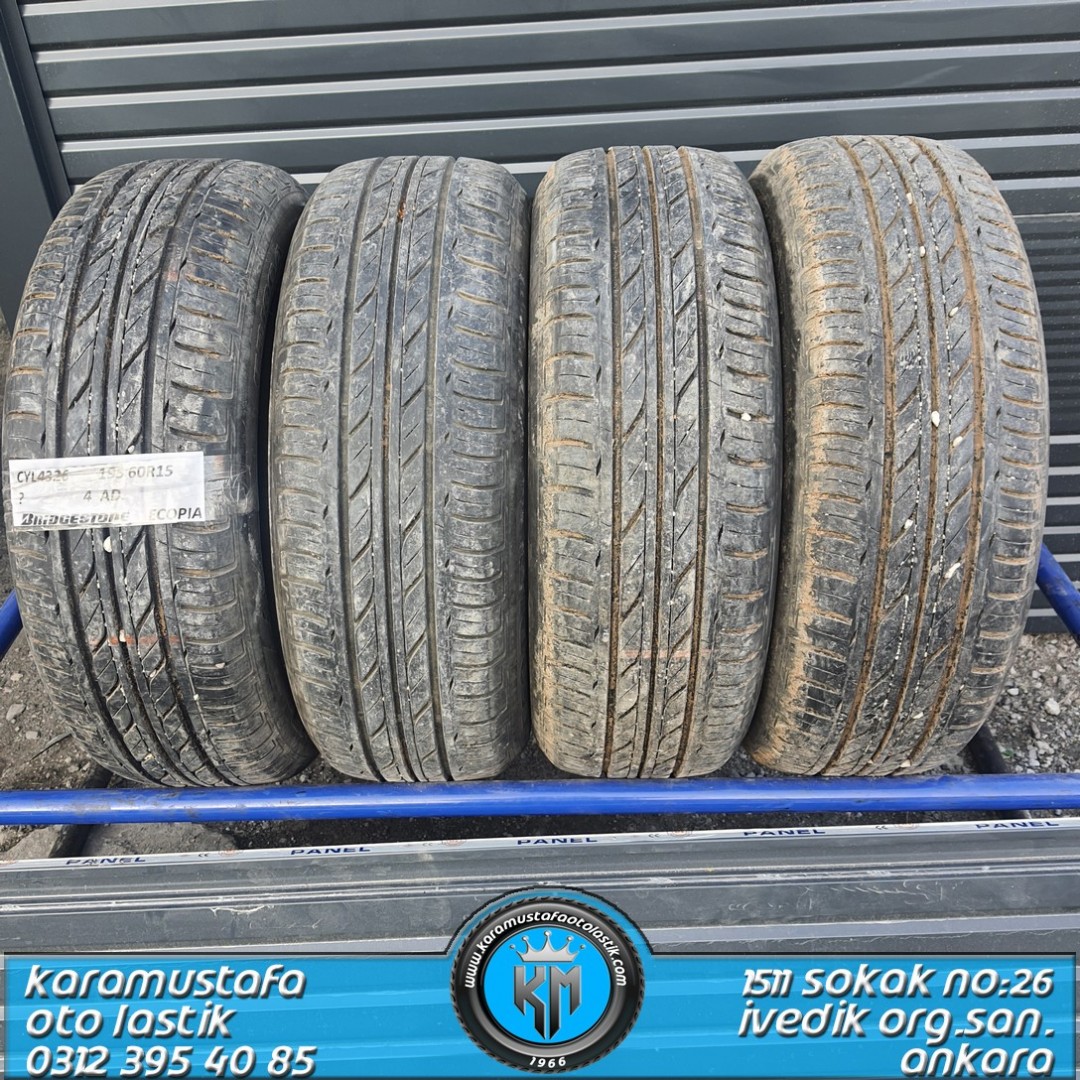 195 60 R 15 BRIDEGSTONE ECOPIA 88H * 2012 * 4 ADET * CYL4326