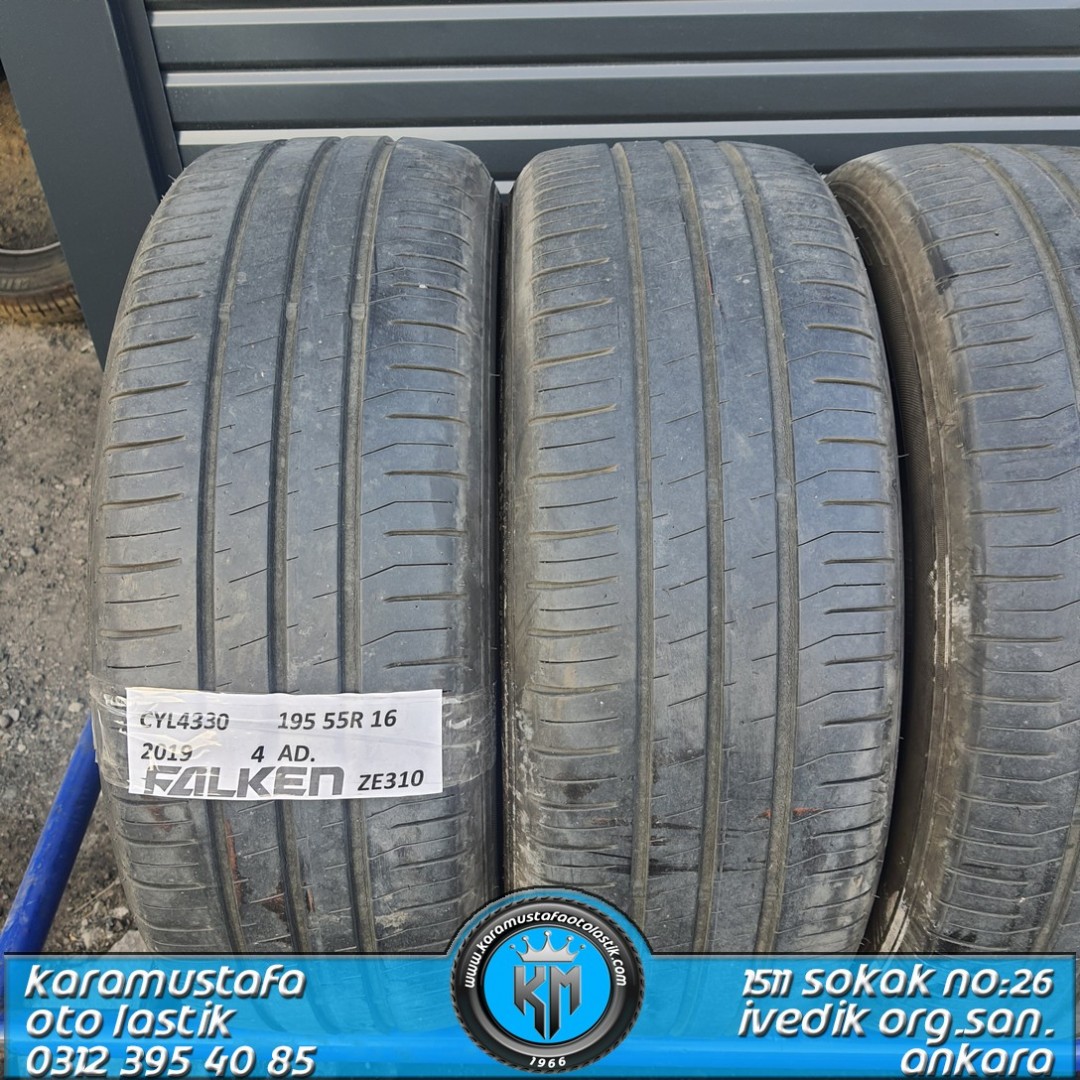 195 55 R 16 FALKEN ZIEX ZE310 91V * 2019 * 4 ADET * CYL4330