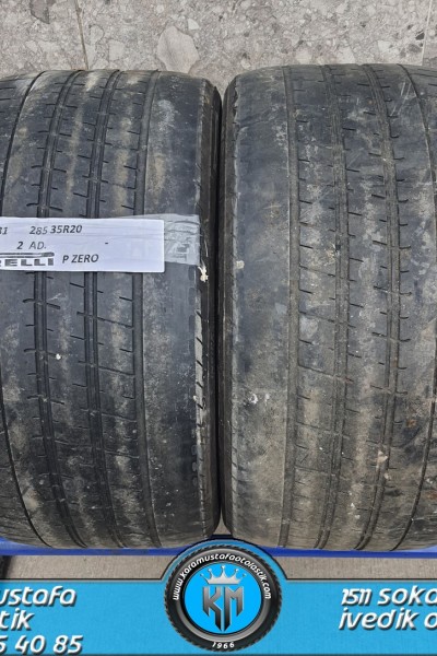 285 35 R 20 PIRELLI PZERO 100Y * 2016 * 2 ADET * CYL4331