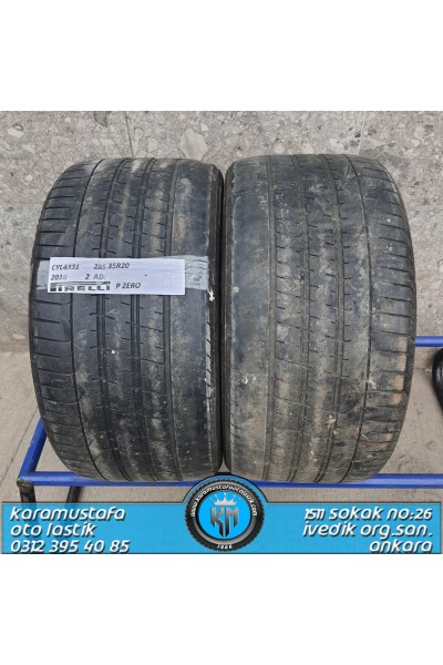 285 35 R 20 PIRELLI PZERO 100Y * 2016 * 2 ADET * CYL4331