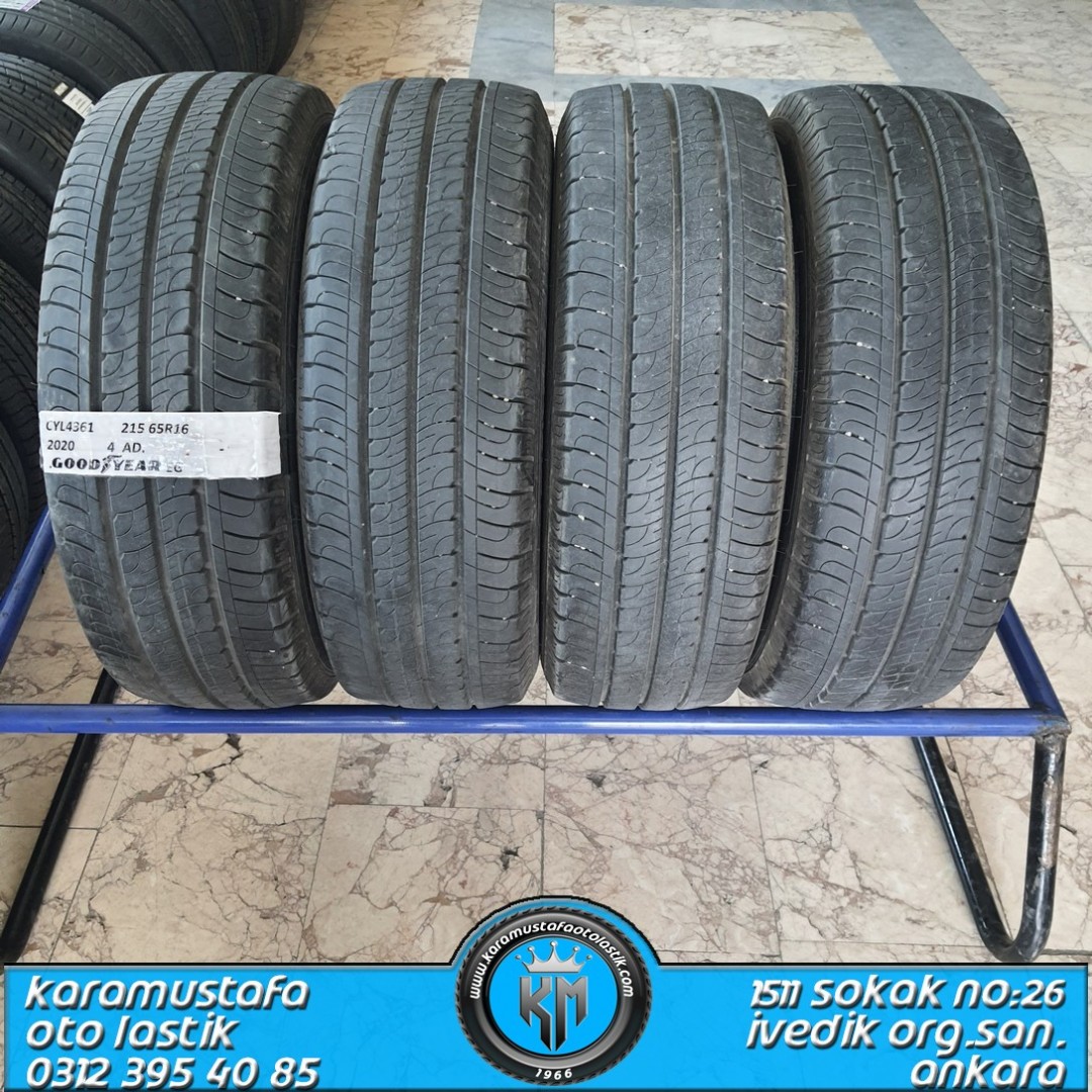 215 65 R 16 GOODYEAR EG * 2020 * 4 ADET * CYL4361