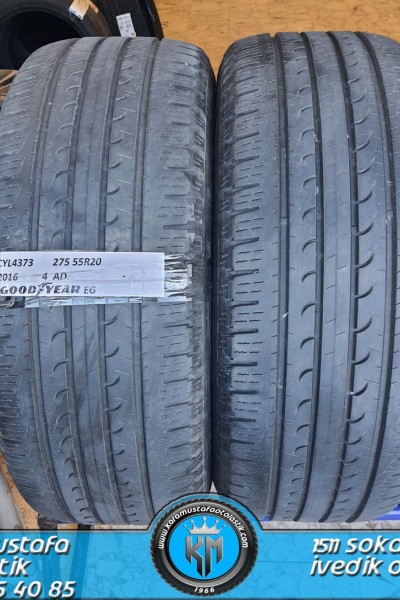 275 55 R 20 GOODYEAR EG 117Y * 2016 * 4 ADET * CYL4373 **