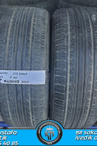 235 55 R 17 KUMHO KH17 99H * 2011 * 4 ADET * CYL4390