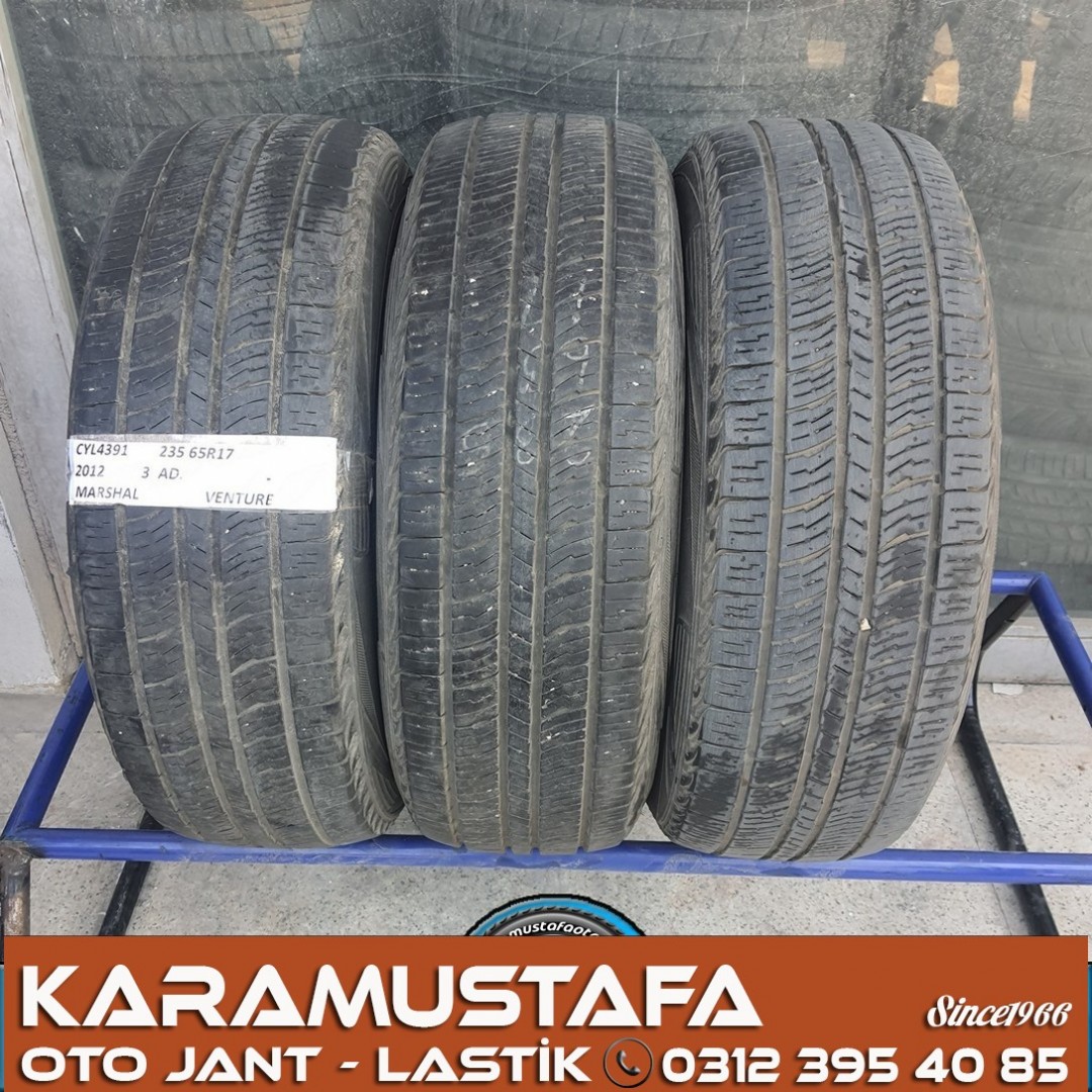 235 65 R 17 MARSHALL VENTURE APT 104H * 2012 * 3 ADET * CYL4391