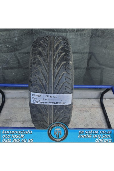 225 55 R 16 MICHELIN PILOT SPORT * 2001 * 1 ADET * CYL4399 **