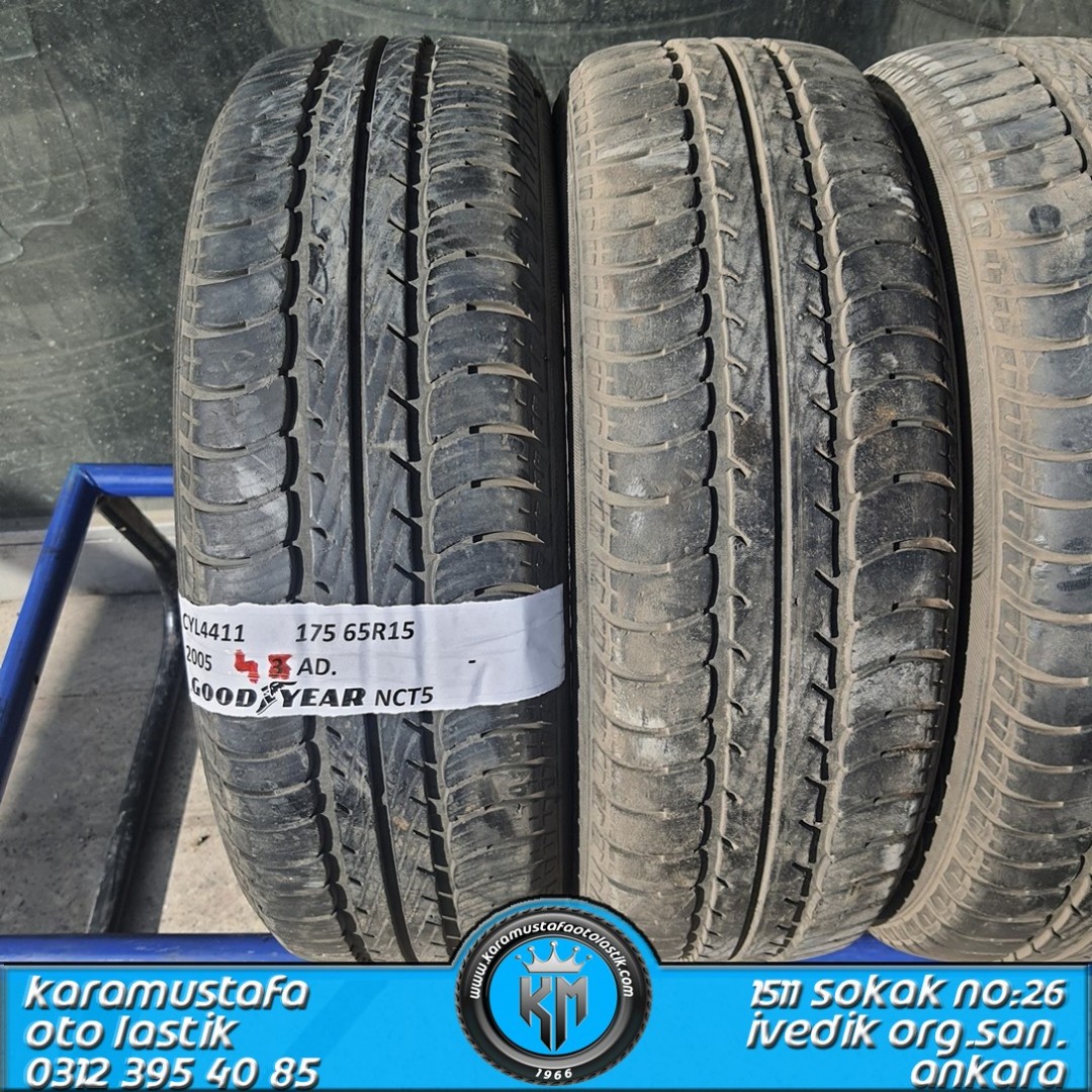 175 65 R 15 GOODYEAR EAGLE NCT 88H * 2005 * 4 ADET * CYL4411
